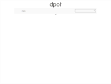 Tablet Screenshot of dpot.com.br